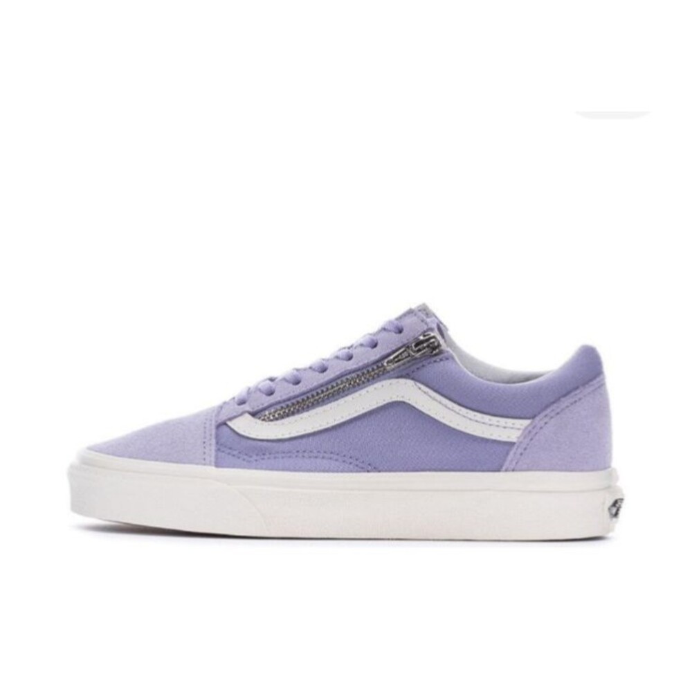 Vans Old Skool Low Top Sneakers size 6.5 Women’s/ 36.5 EU Lavender Suede Canvas